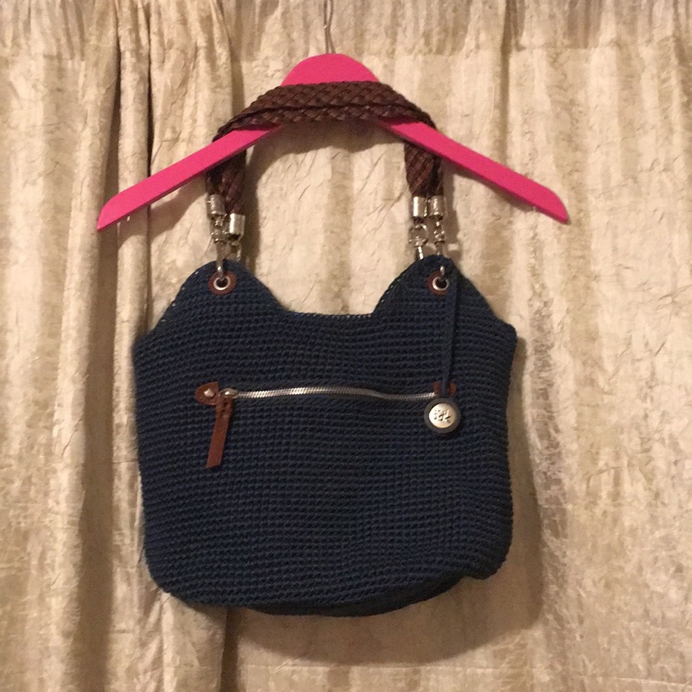 The Sak blue hobo bag